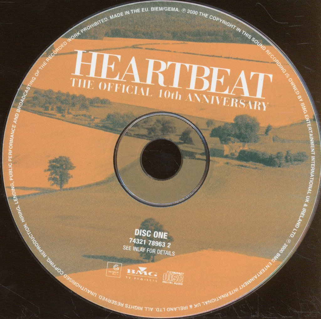 Various Artists - Heartbeat: The Official 10th Anniversary - Double Cd