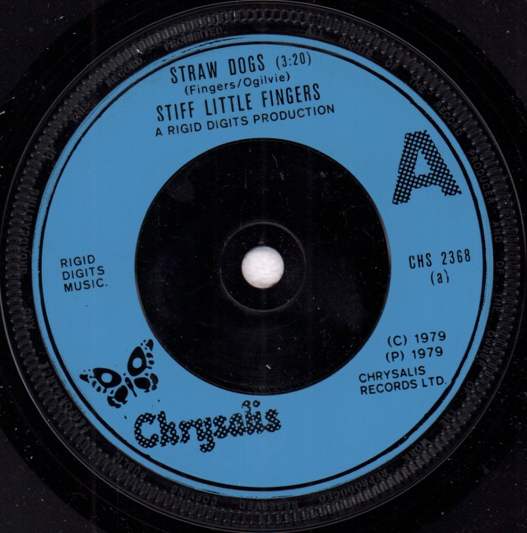 Stiff Little Fingers - Straw Dogs - 7 Inch