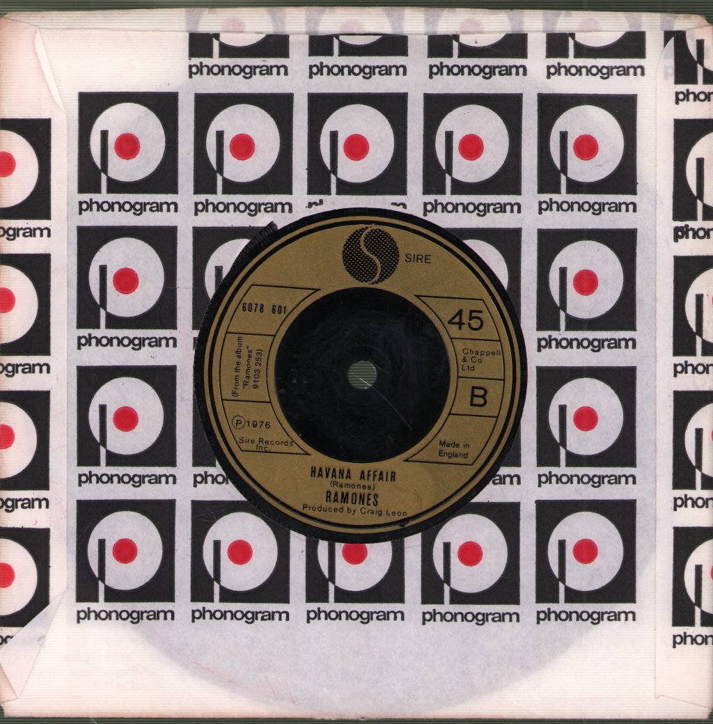 Ramones - Blitzkrieg Bop - 7 Inch