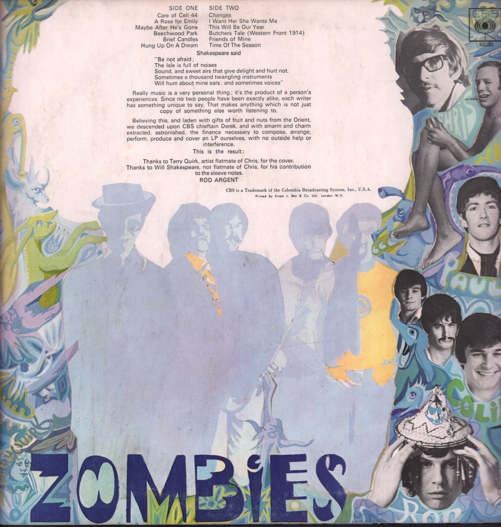 Zombies - Odessey And Oracle - Lp