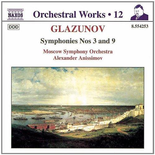Moscow Symphony Orchestra, Alexander Anissimov - Glazunov - Symphonies Nos 3 And 9 - Cd