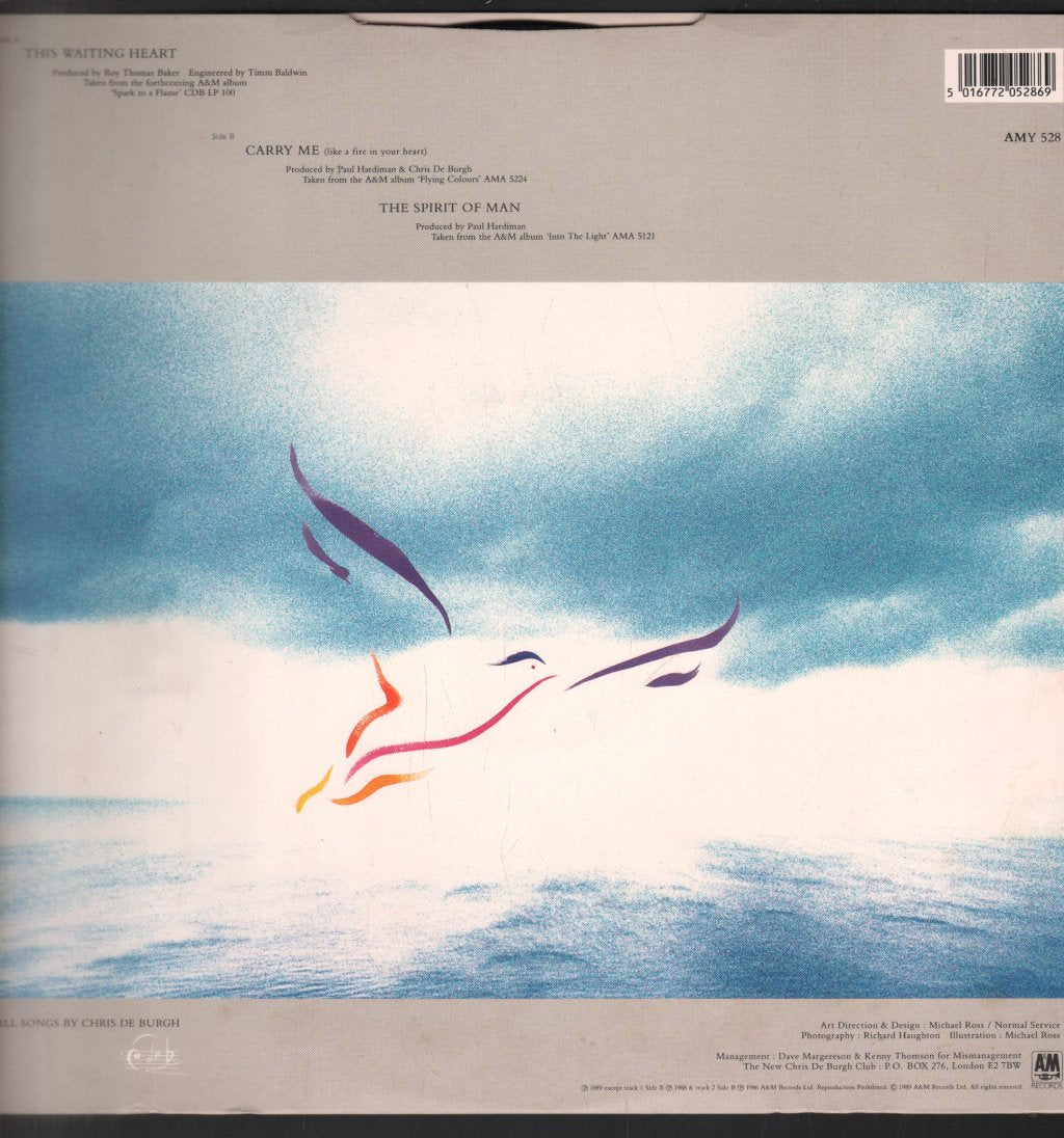 Chris De Burgh - This Waiting Heart - 12 Inch