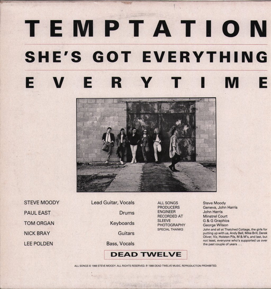 Geneva (Metal) - Temptation - 12 Inch