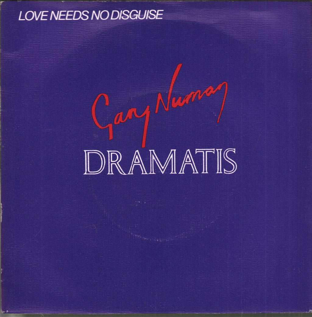 Gary Numan And Dramatis - Love Needs No Disguise - 7 Inch