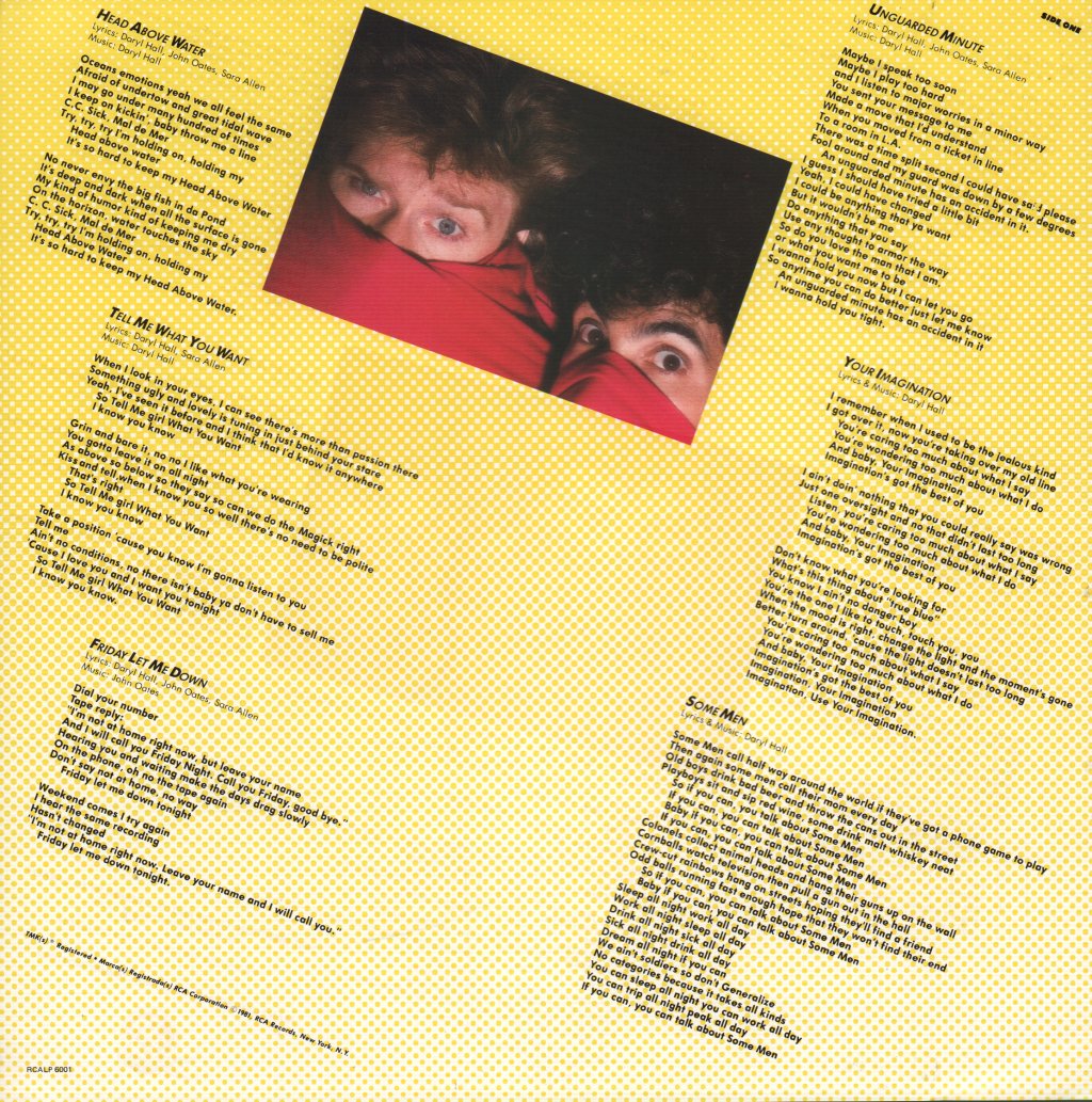 Hall And Oates - Private Eyes - Lp