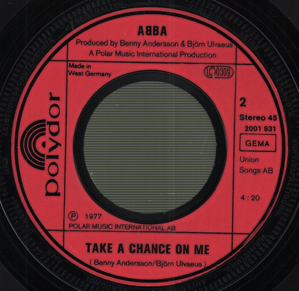 ABBA - I Have A Dream - 7 Inch