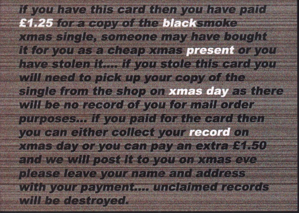 Blacksmoke - I'm Dreaming Of A Black X-mas - 7 Inch