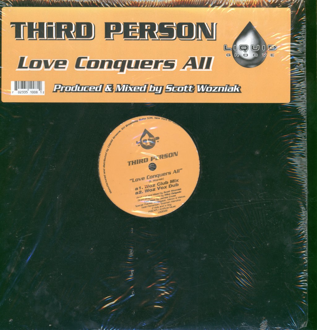 Third Person - Love Conquers All - 12 Inch