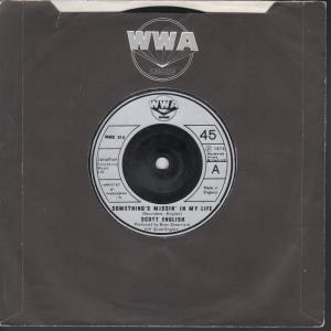 Scott English - Something's Missin' In My Life - 7 Inch