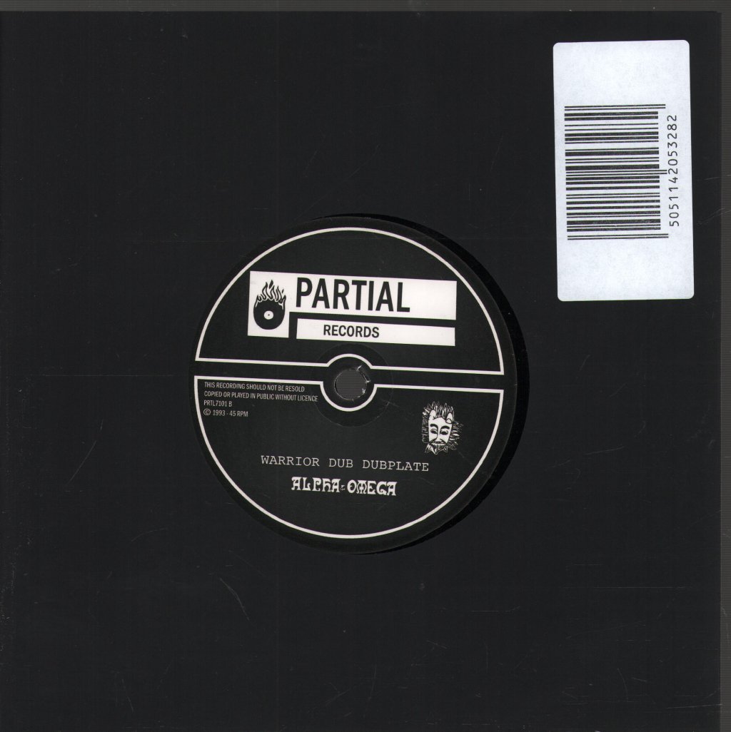 Alpha & Omega - Warrior Dub - 7 Inch