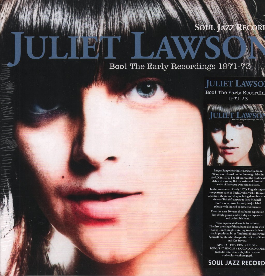 Juliet Lawson - Boo! The Early Recordings 1971-73 - Lp