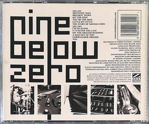 Nine Below Zero - Its Never Too Late! - Cd