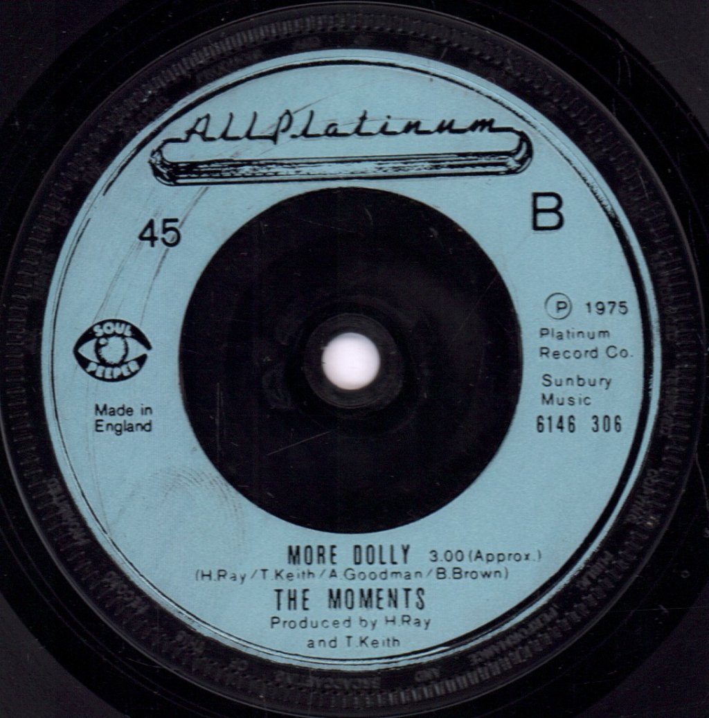 Moments (70'S Group) - Dolly My Love - 7 Inch