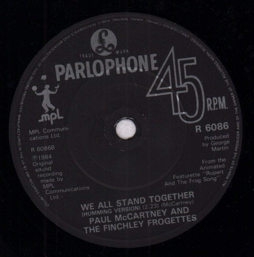Paul McCartney - We All Stand Together - 7 Inch