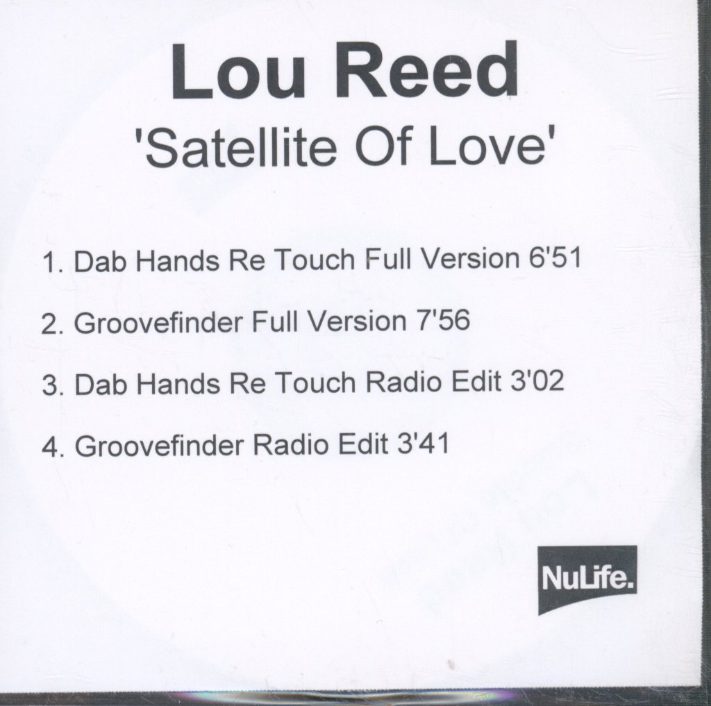 Lou Reed - Satellite Of Love - Cdr