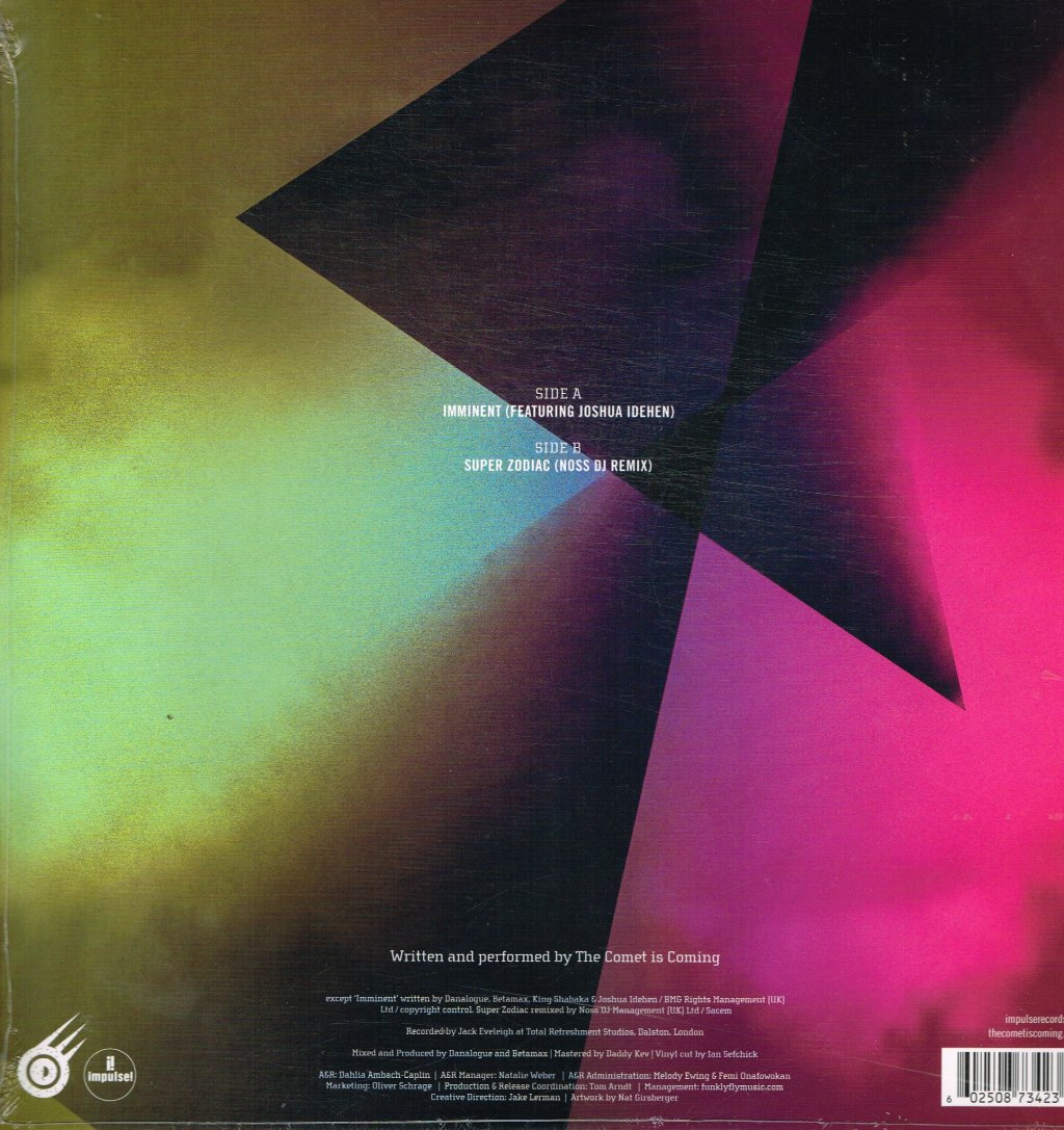Comet Is Coming - Imminent - 12 Inch