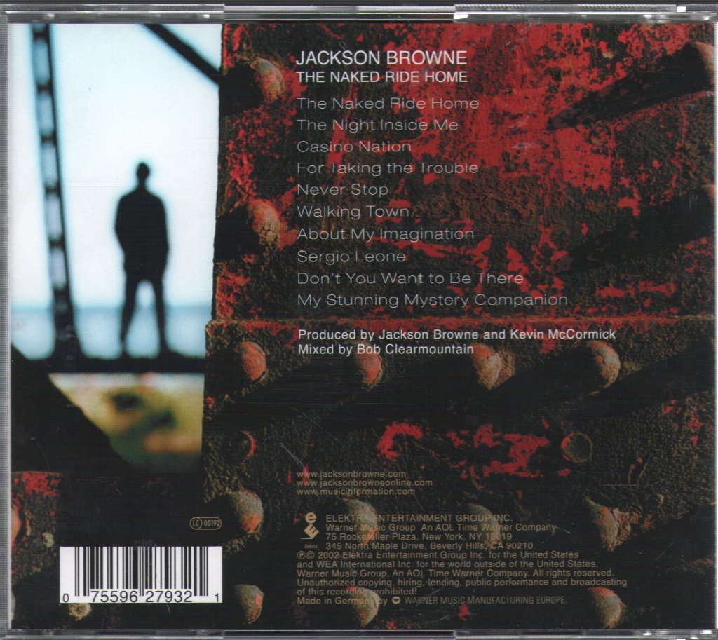 Jackson Browne - Naked Ride Home - Cd