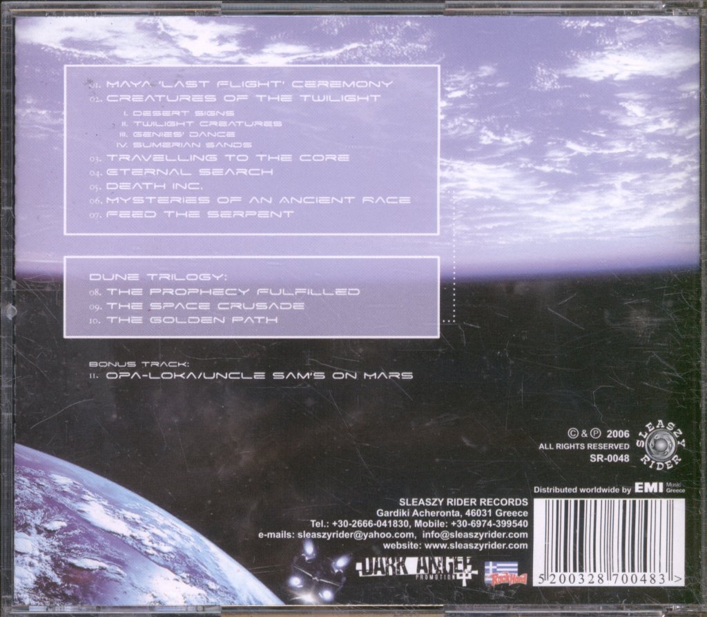 Space Mirrors - Memories Of The Future - Cd