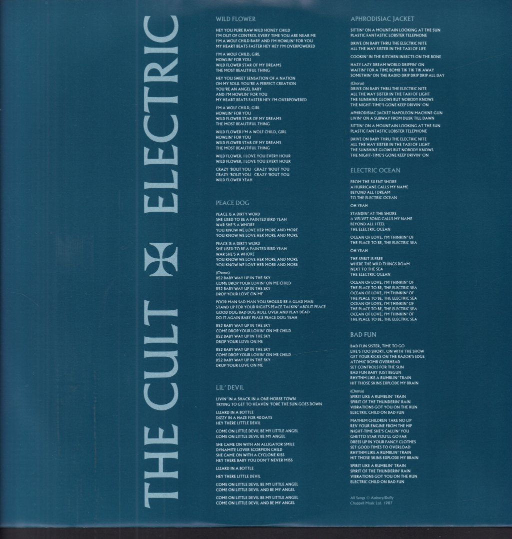 Cult - Electric - Lp
