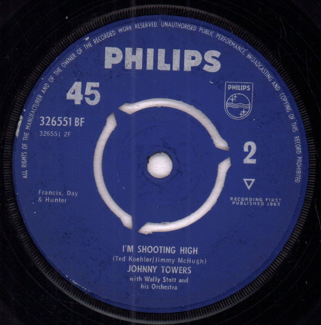 Johnny Towers - Thief In The Night - 7 Inch