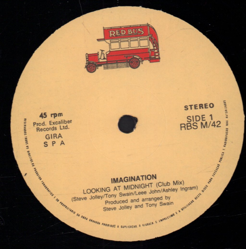 Imagination - Looking At Midnight - 12 Inch