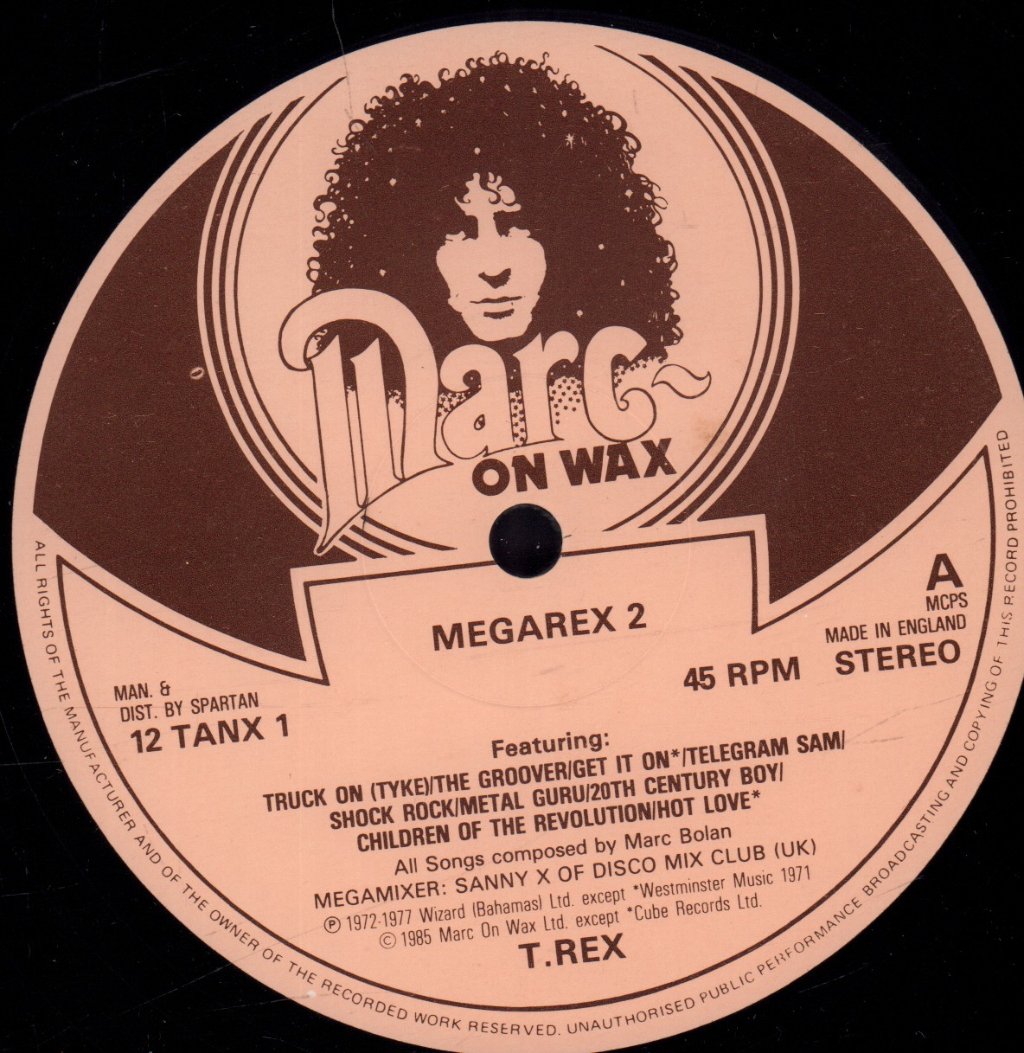 T Rex - Megarex 2 - 12 Inch