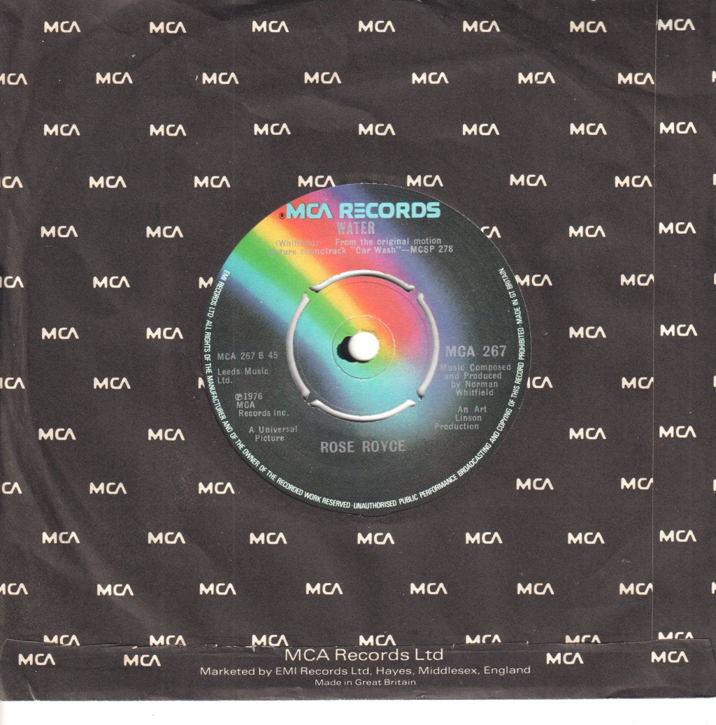 Rose Royce - Car Wash - 7 Inch