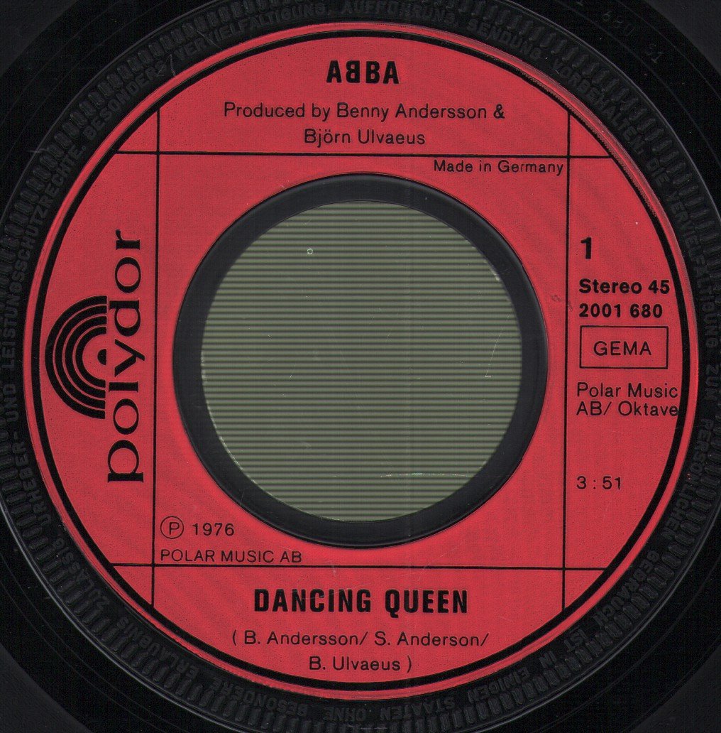 ABBA - Dancing Queen - 7 Inch