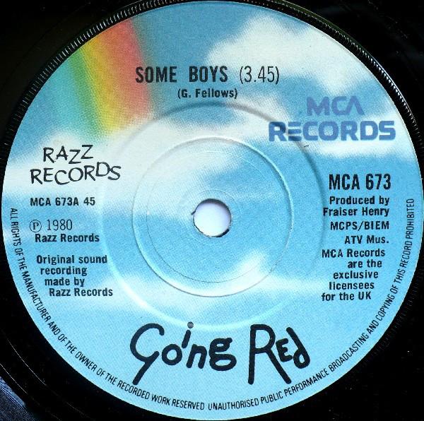 Going Red - Some Boys - 7 Inch