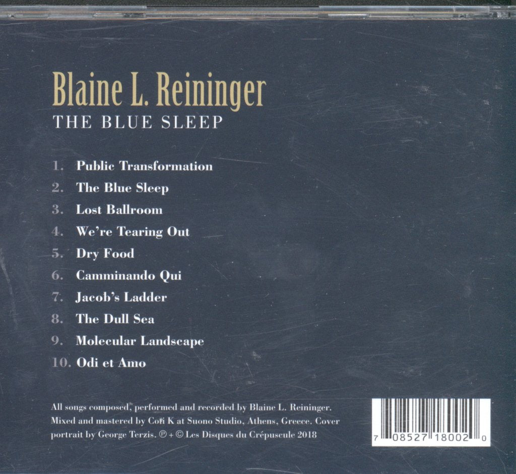 Blaine L Reininger - Blue Sleep - Cd