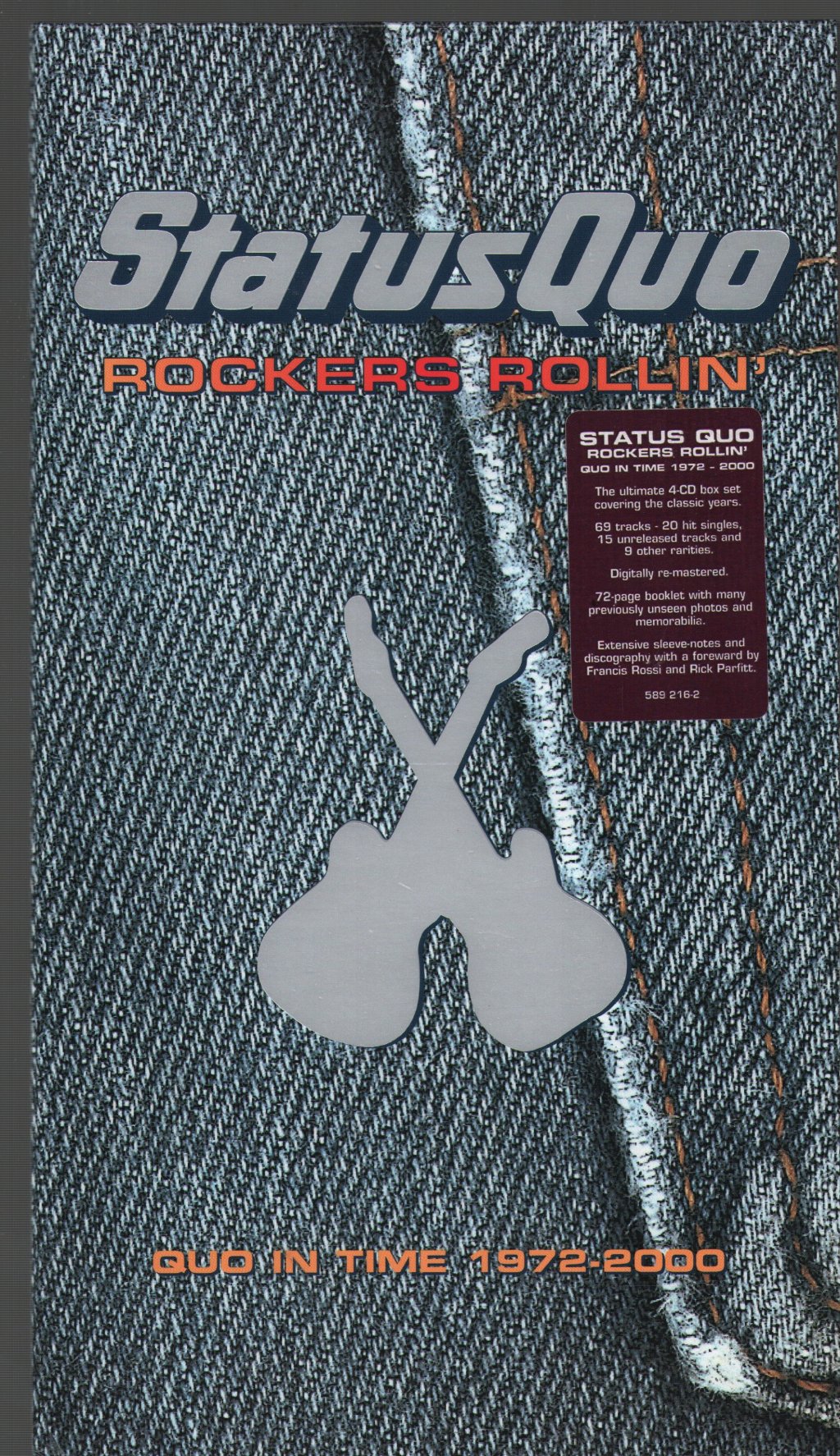 Status Quo - Rockers Rollin' Quo In Time 1972 - 2000 - Cd Set