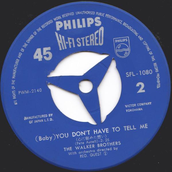 Walker Brothers - In My Room - 7 Inch