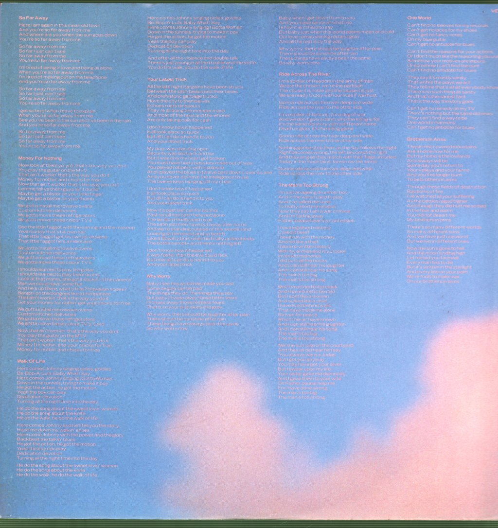 Dire Straits - Brothers In Arms - Lp