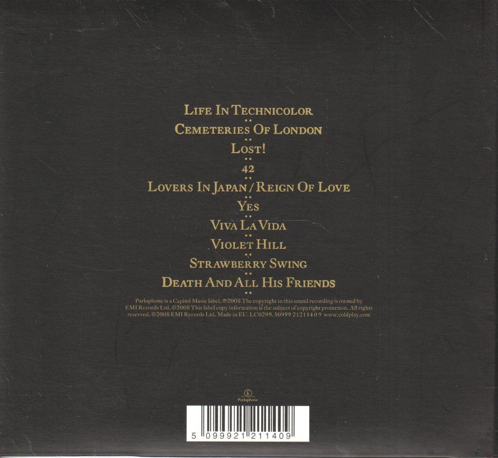 Coldplay - Viva La Vida - Cd