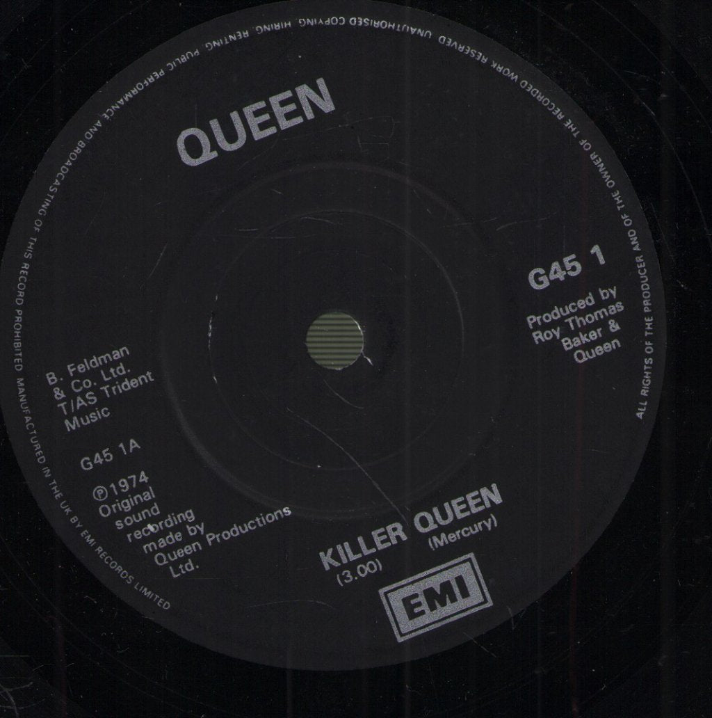 Queen - Killer Queen/You're My Best Friend - 7 Inch