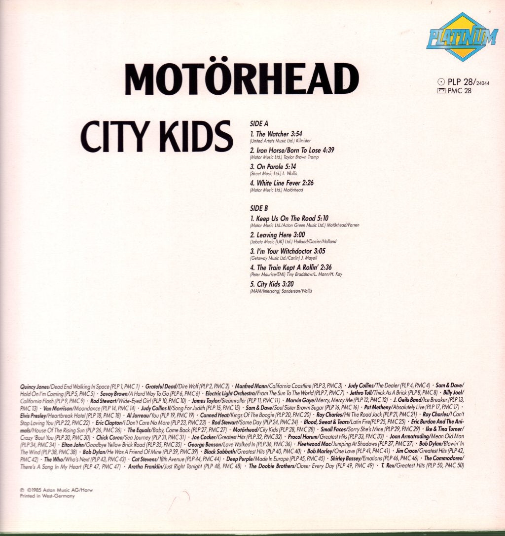 Motorhead - City Kids - Lp