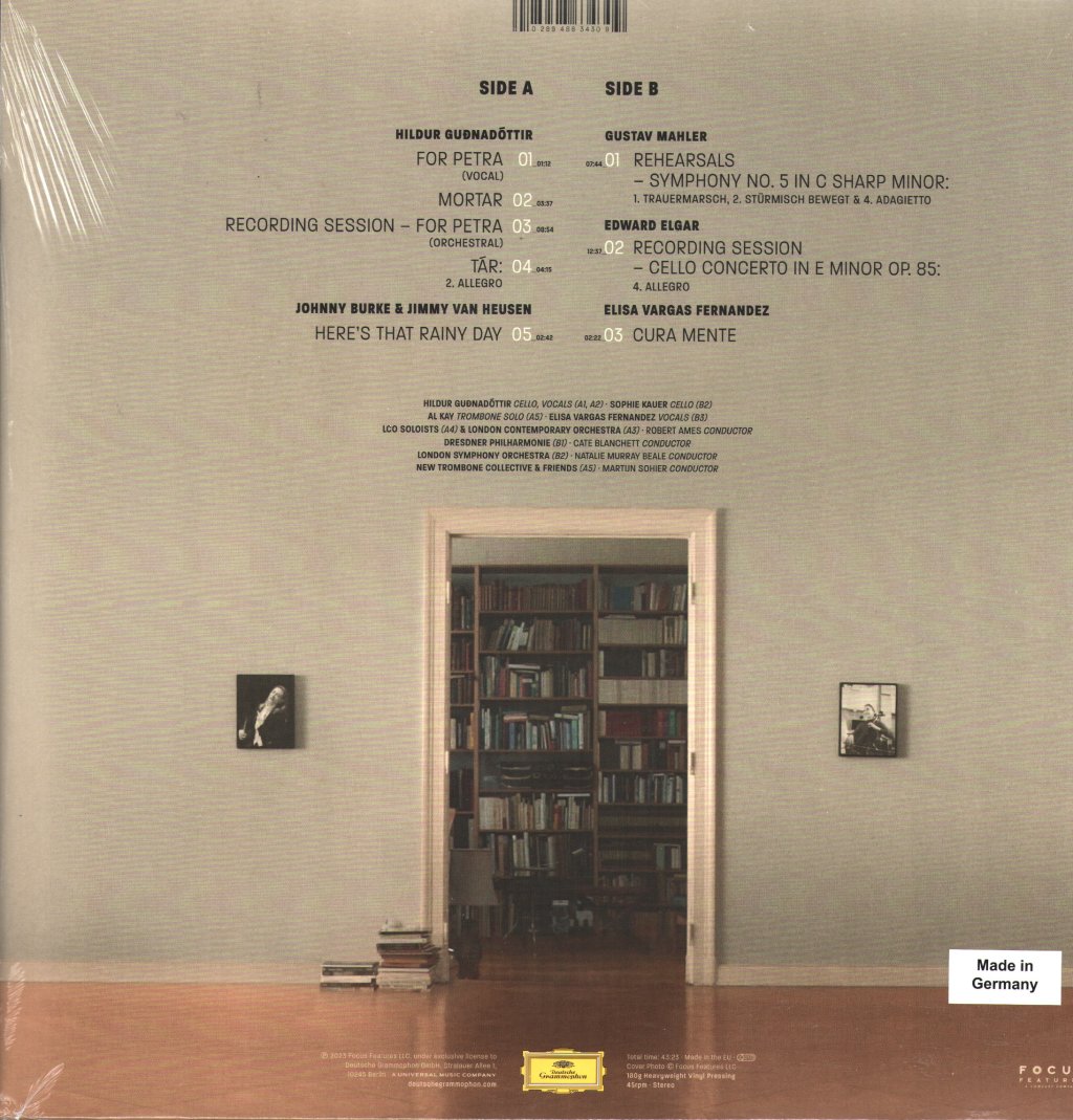 Hildur Gunadttir, Cate Blanchett, Sophie Kauer - Tar (Music from & inspired by the Motion Picture) - Lp