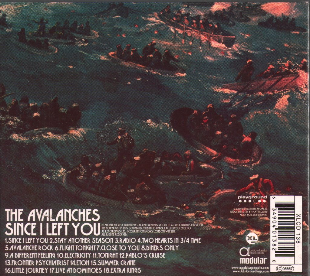 Avalanches - Since I Left You - Cd