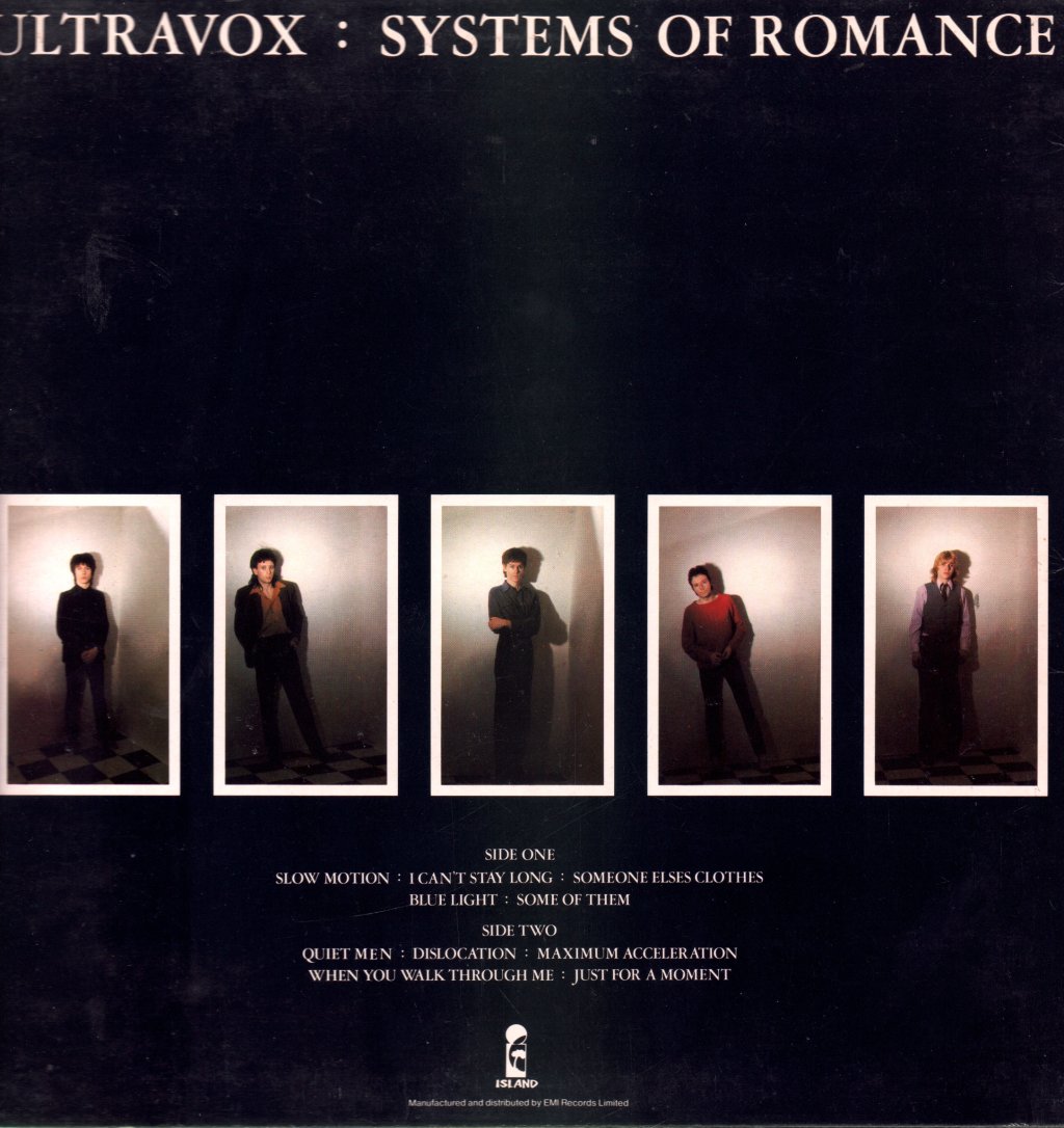 Ultravox - Systems Of Romance - Lp