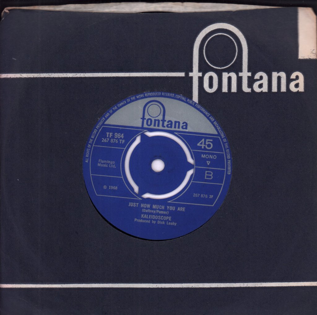 Kaleidoscope (Uk 60'S Psych Group) - Jenny Artichoke - 7 Inch