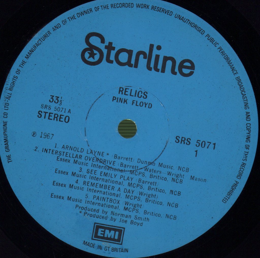 Pink Floyd - Relics - Lp