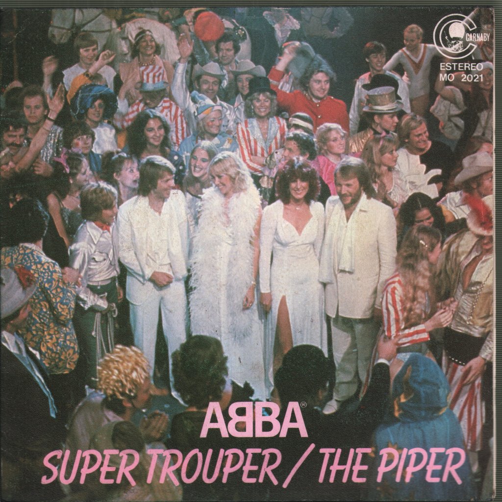 ABBA - Super Trouper / The Piper - 7 Inch