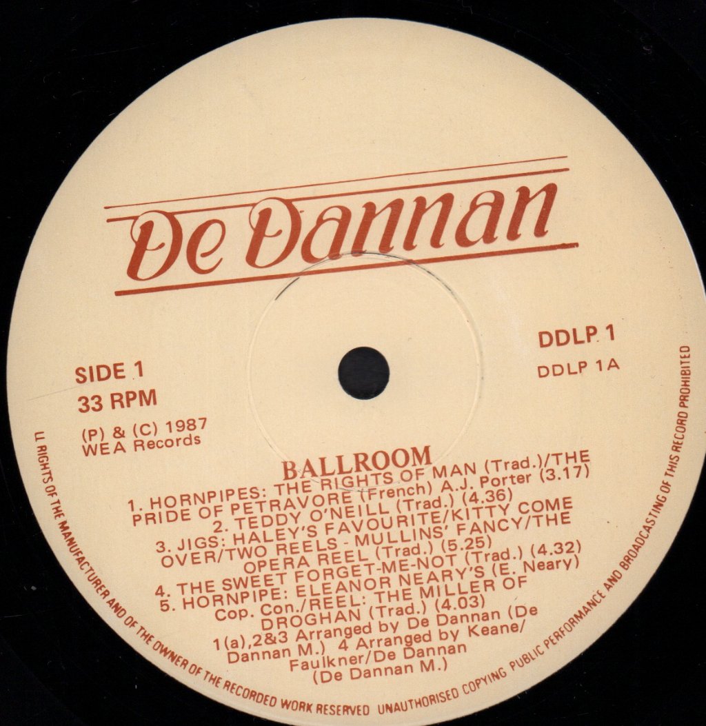 De Danann - Ballroom - Lp