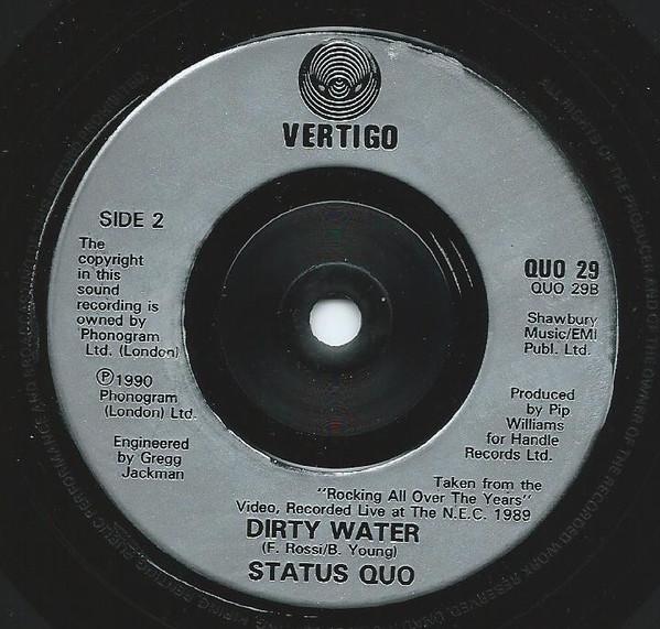 Status Quo - Anniversary Waltz (Part Two) - 7 Inch