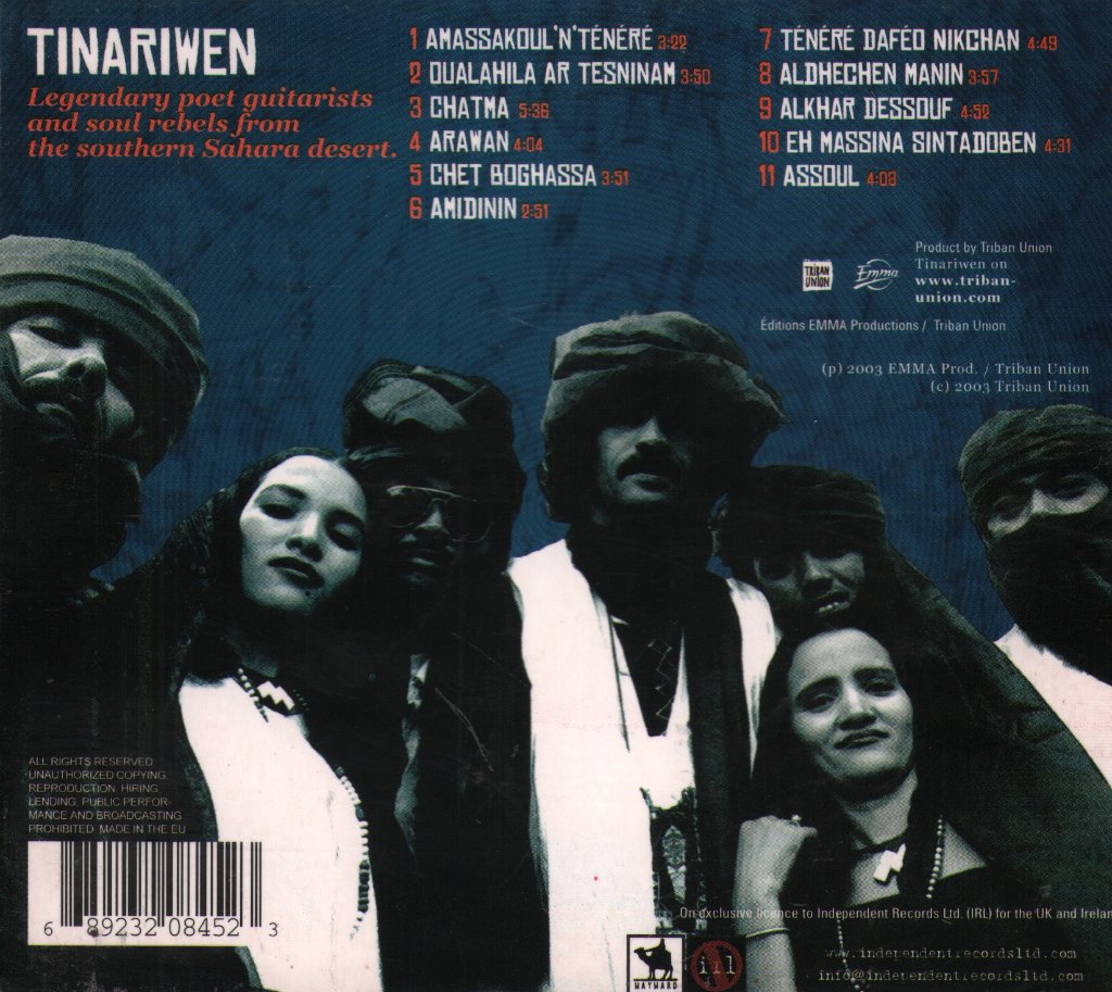 Tinariwen - Amassakoul - Cd