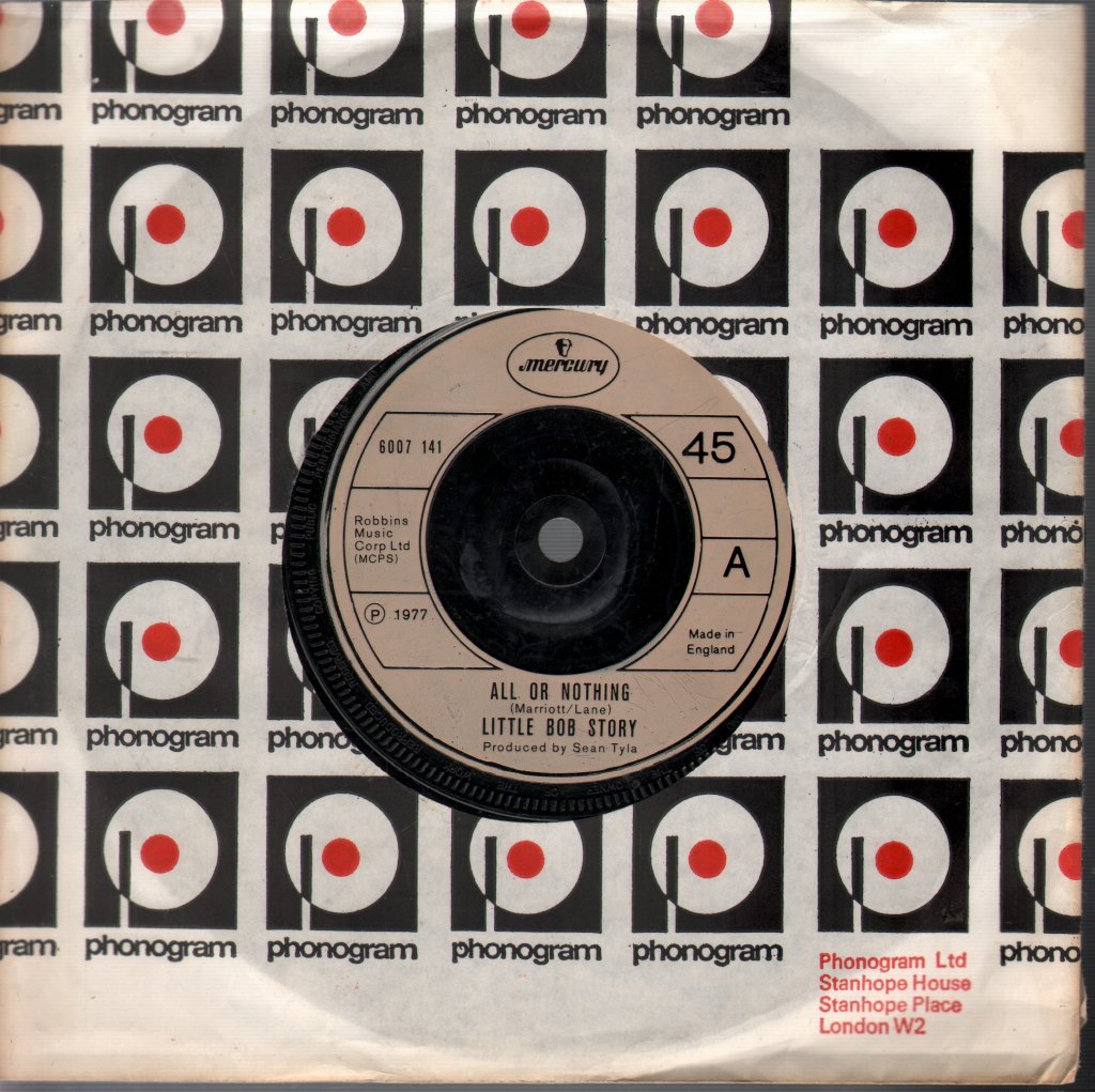 Little Bob Story - All Or Nothing - 7 Inch