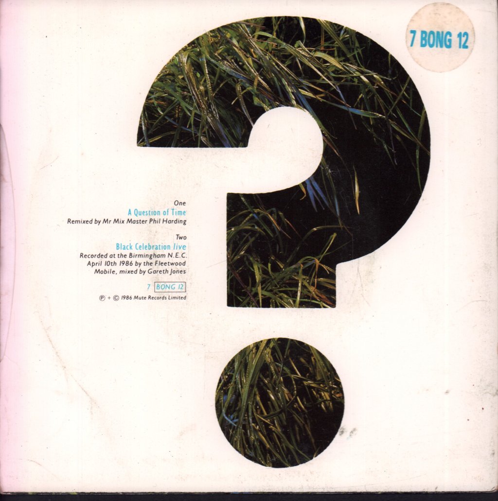 Depeche Mode - A Question Of Time - 7 Inch