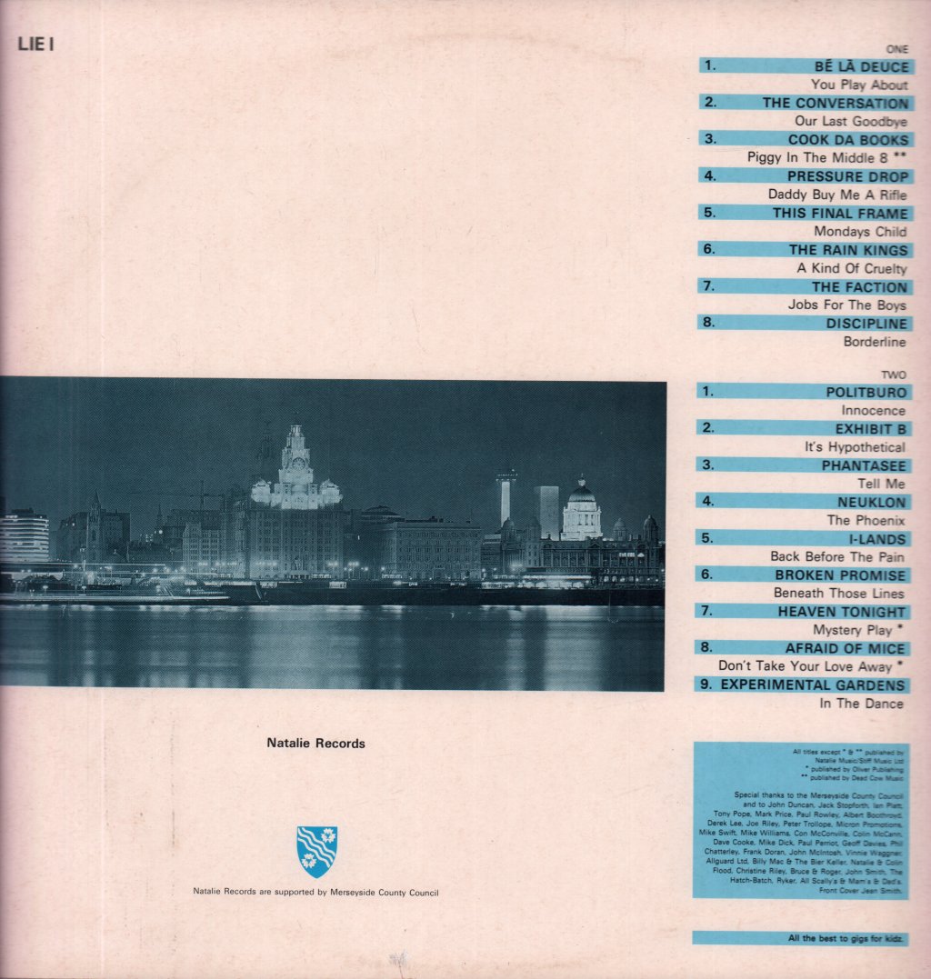 Jobs For The Boys - A Merseyside Compilation - Lp