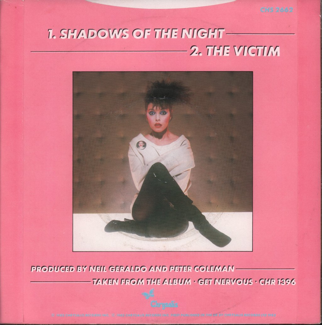 Pat Benatar - Shadows Of The Night - 7 Inch