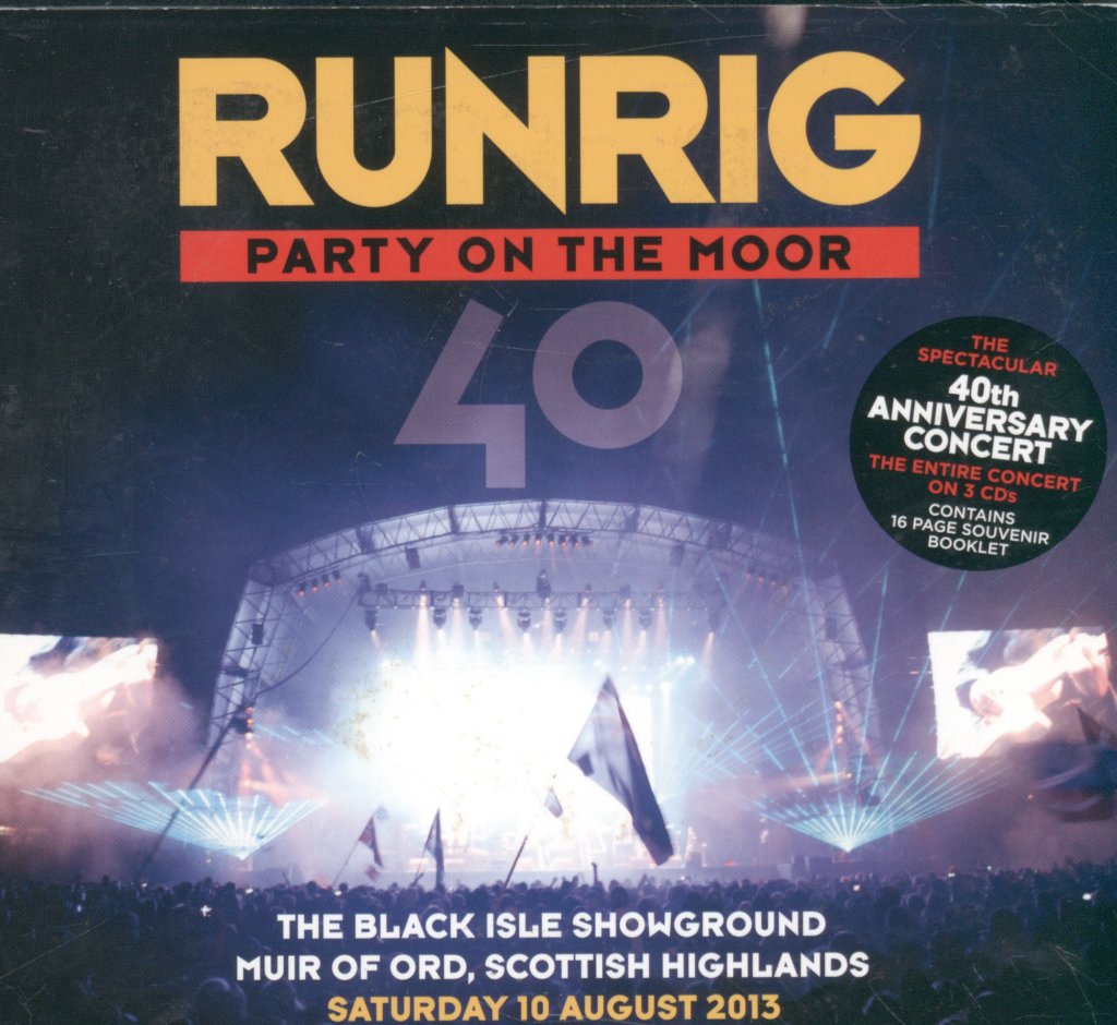 Runrig - Party On The Moor - Triple Cd